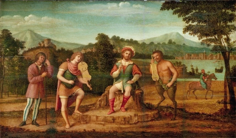 Il giudizio di Mida - Statens Museum for Kunst, Copenaghen