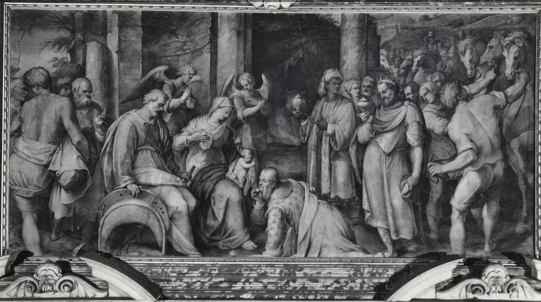 Niccolò Corcignani - Adorazione dei magi, Roma