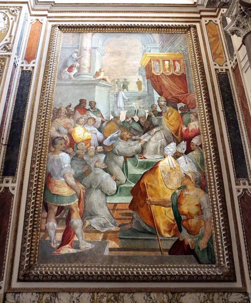 Approvazione della regola francescana con onorio III