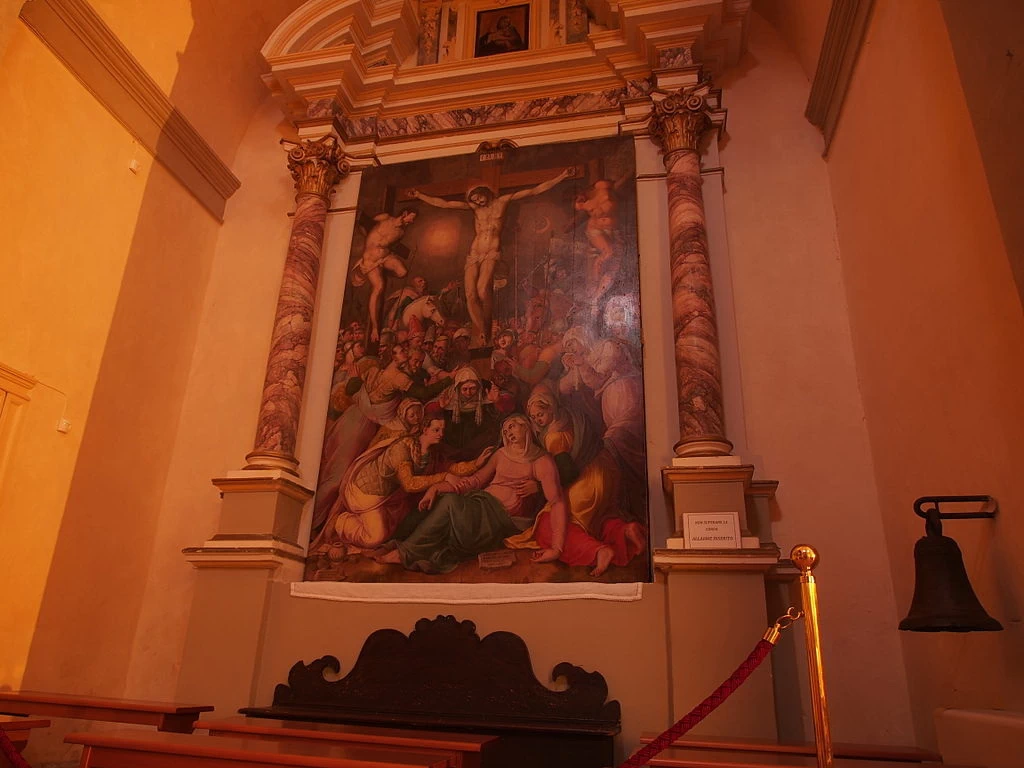 Crocifissione - chiesa di san Michele, Citerna