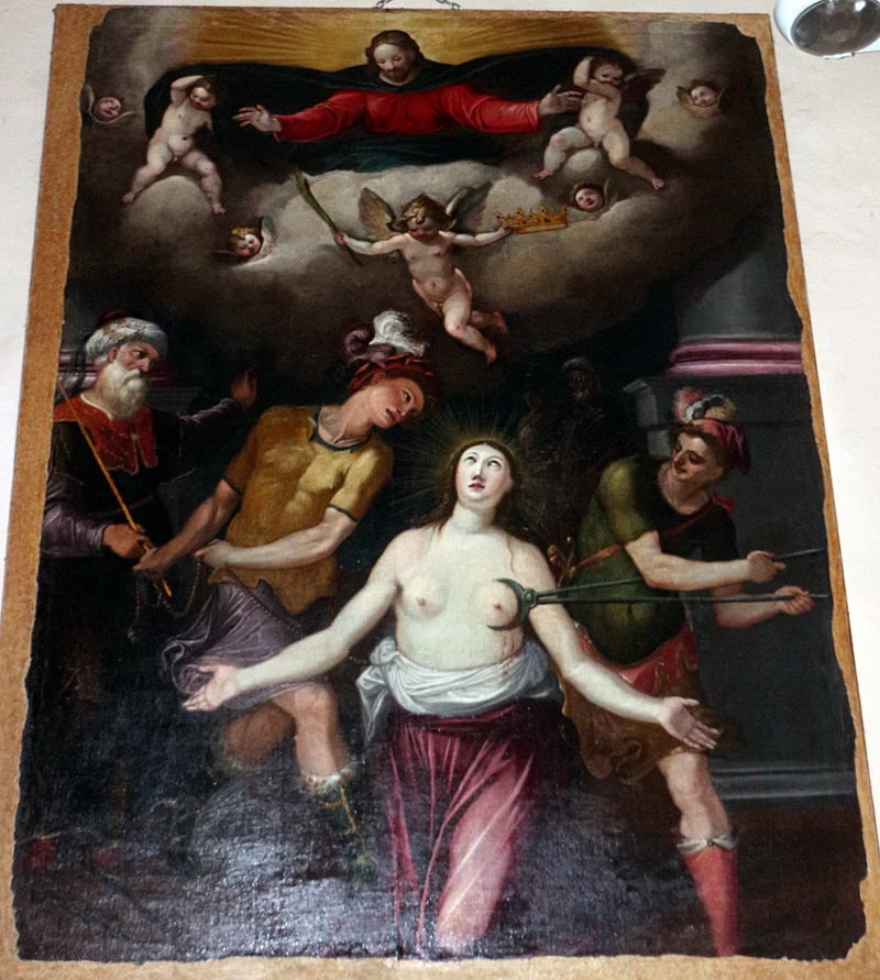 Martirio di sant'agata