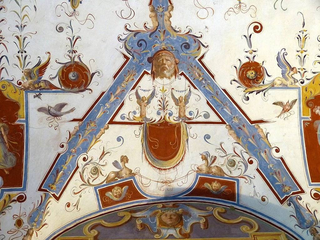 Sala di Cesare Decke - Castiglione del Lago Palazzo della Corgna, Sala Maggiore, Casale Monferrato