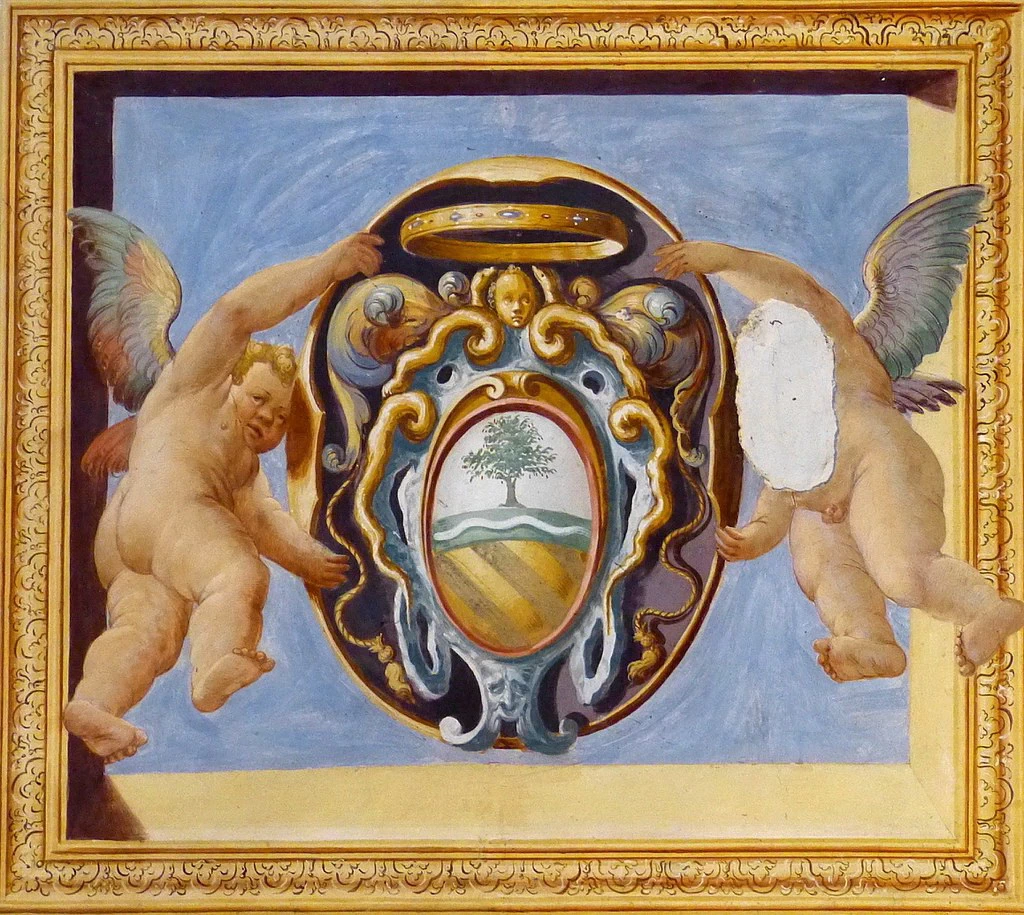 Sala di Cesare Decke - Castiglione del Lago Palazzo della Corgna, Sala Maggiore, Casale Monferrato