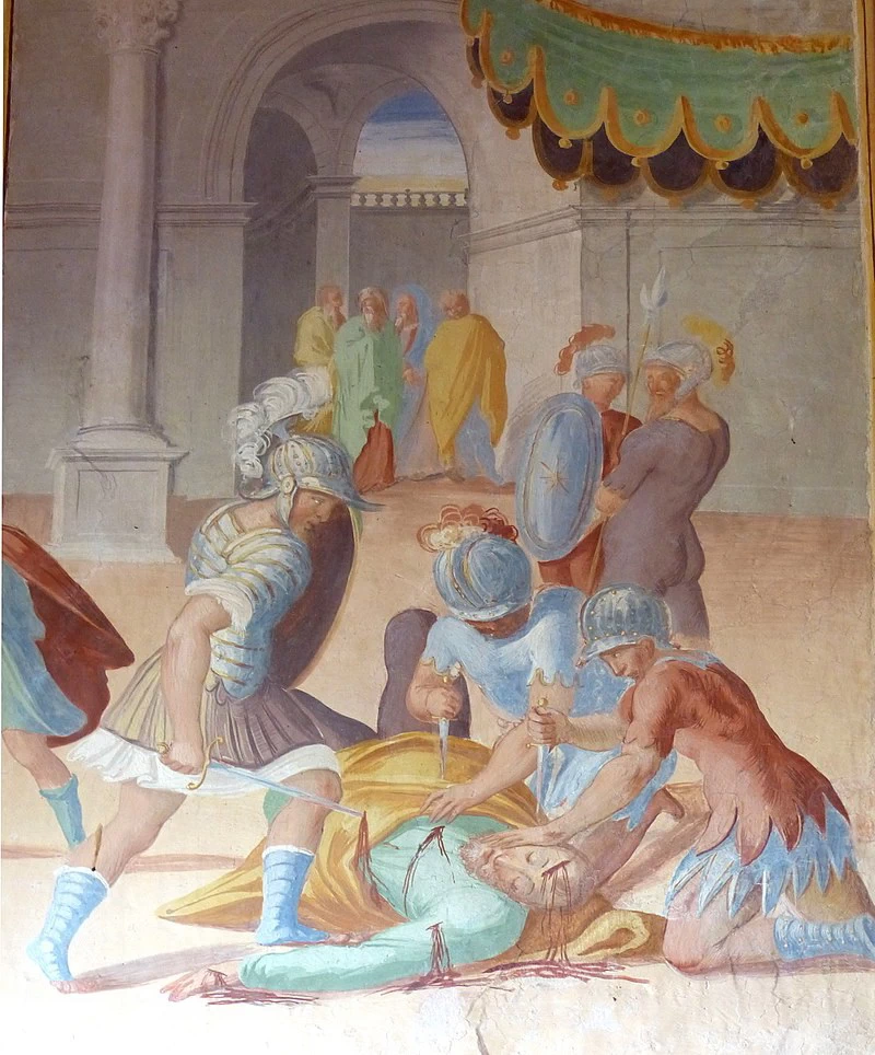 Sala di Cesare Decke - Castiglione del Lago Palazzo della Corgna, Sala Maggiore, Casale Monferrato