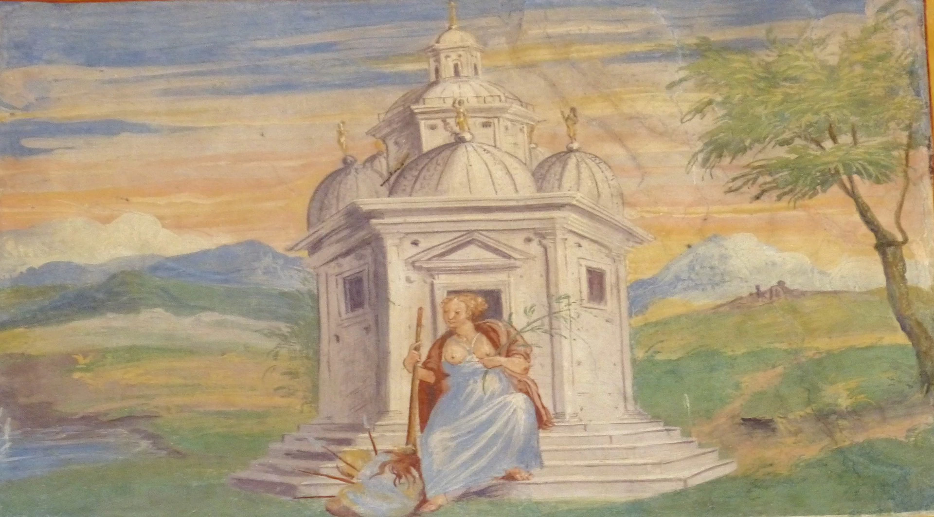 Sala di Cesare Decke - Castiglione del Lago Palazzo della Corgna, Sala Maggiore, Casale Monferrato