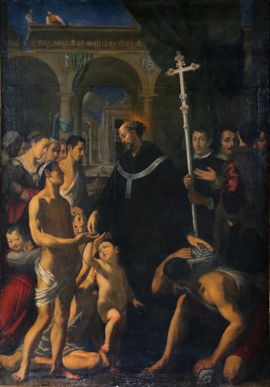 Sigismondo Coccapani 10 elemosina di san Tommaso da Villanova, 1640