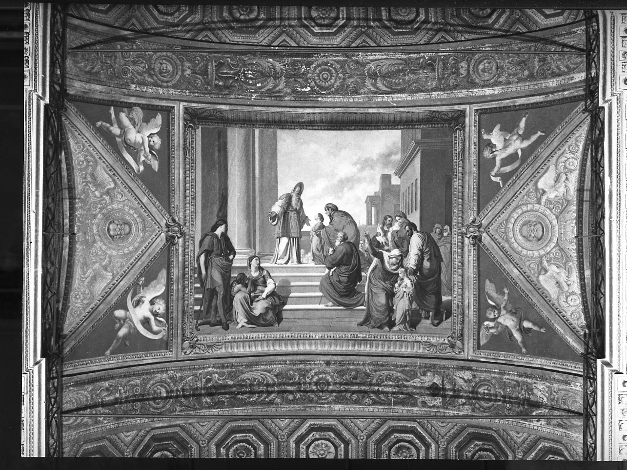 Francesco Coghetti 143 Storie della vita di Maria Vergine e di San Giuseppe. Presentazione di Maria al tempio Savona