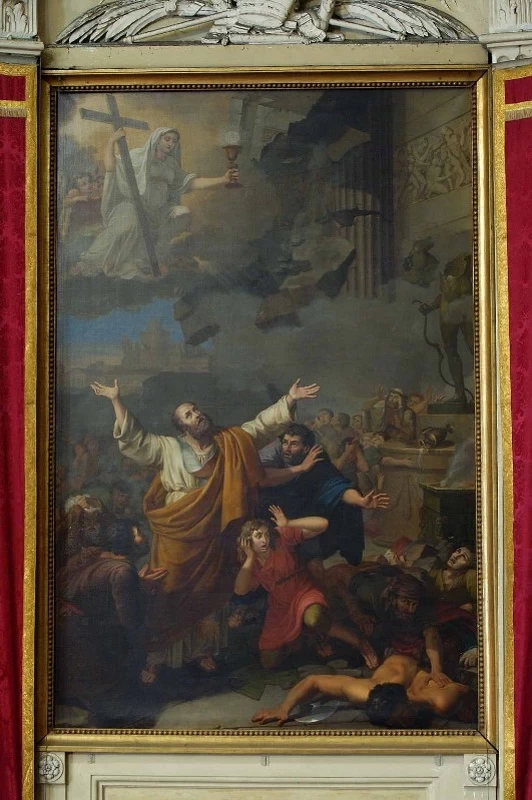 Giuseppe Collignon 28 Sant'Apollinare fa precipitare il tempio