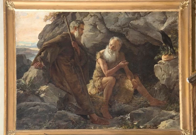 Eugenio Giuseppe Conti 61 Sant'Antonio abate e San Paolo eremita