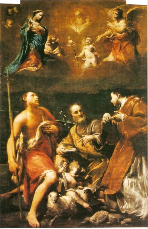 Giuseppe Crespi 148 Annunciazione con San Giuseppe e santi