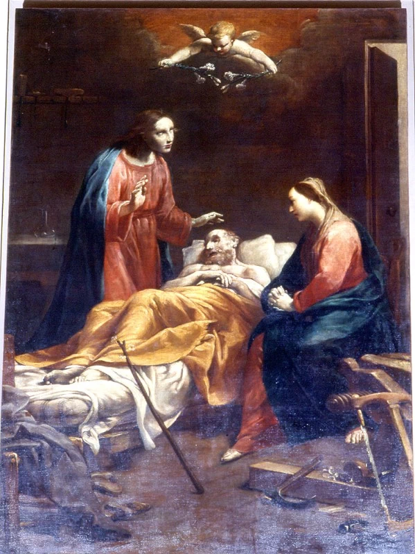 Giuseppe Crespi 184 Morte di san Giuseppe San Giovanni in Persiceto , Bologna