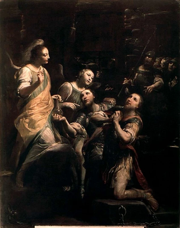 Giuseppe Crespi 189 San Fermo e san Rustico in carcere