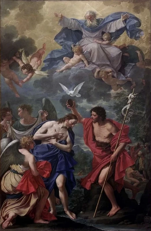 Donato Creti 12 Battesimo di Cristo