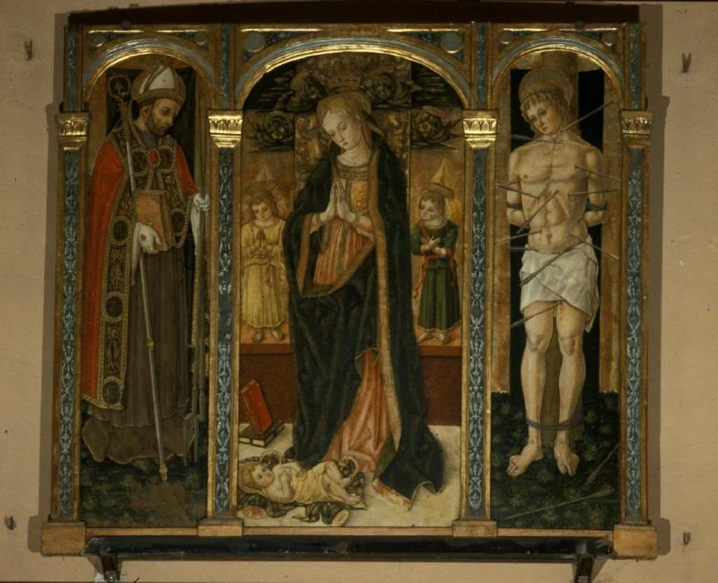 Trittico dell'altare maggiore