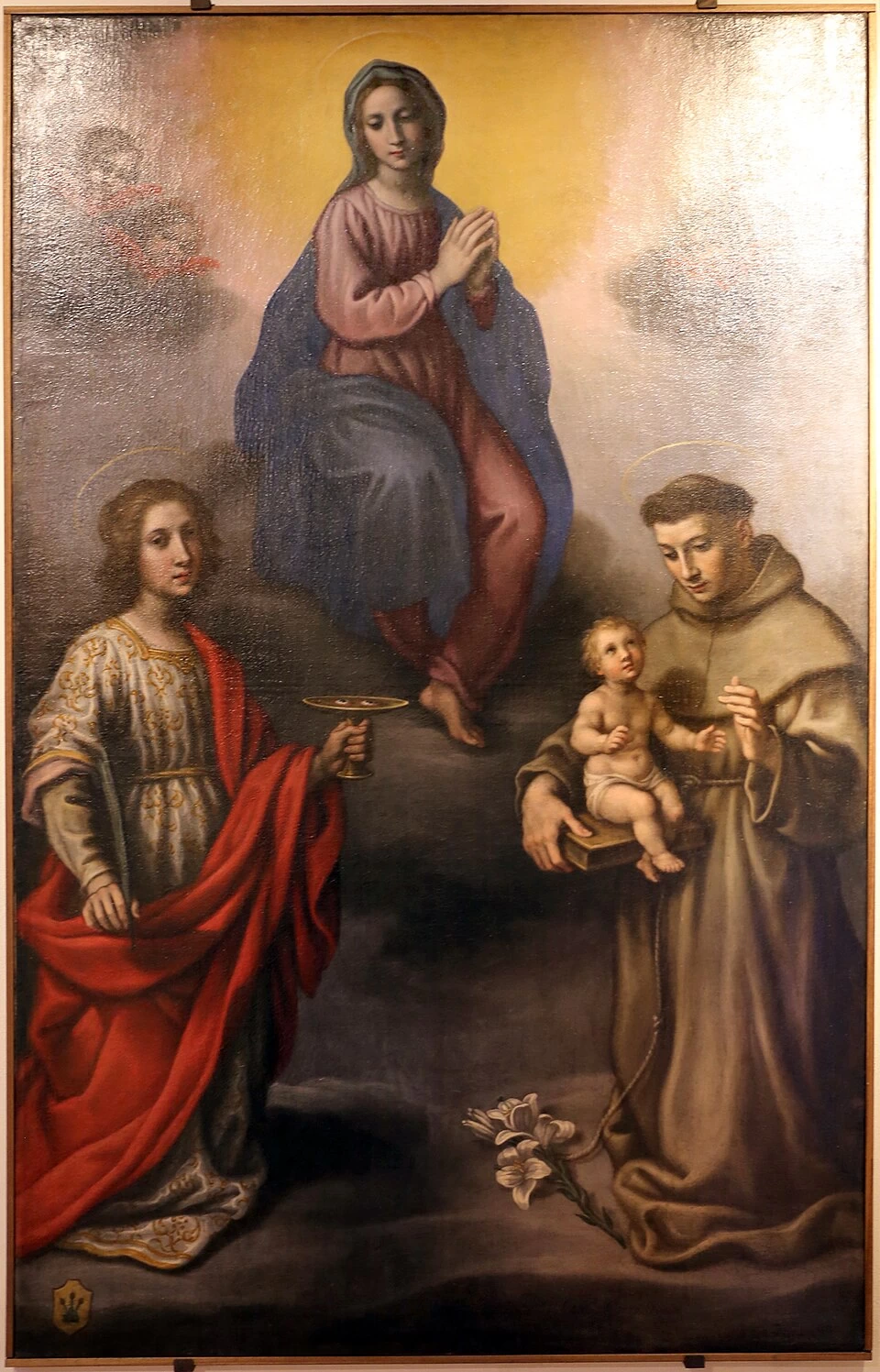 assunta tra i ss. Lucia e Antonio da Padova Museo San Francesco (Greve in Chianti)