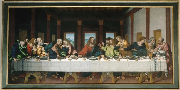 Copia dell'Ulima Cena di Leonardo - Louvre, Parigi