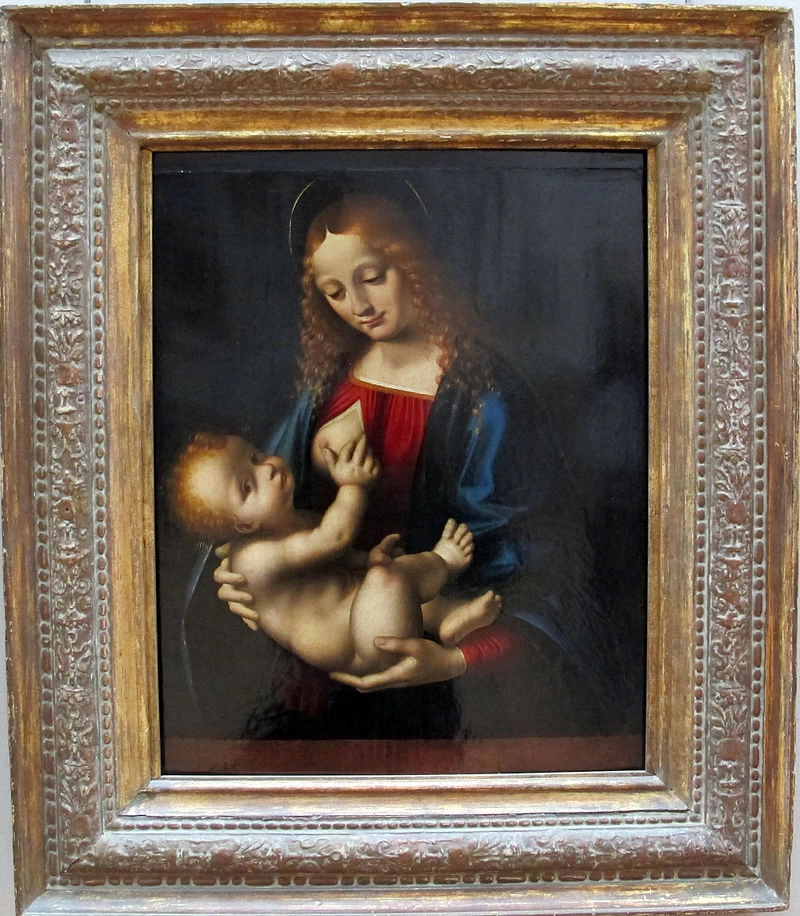 Madonna col Bambino - Louvre, Parigi