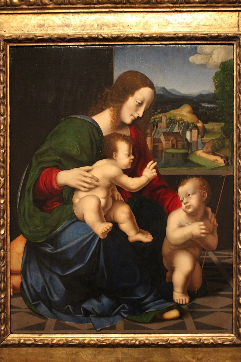 Vergine col Bambino e Giovannino - Seattle Art Museum