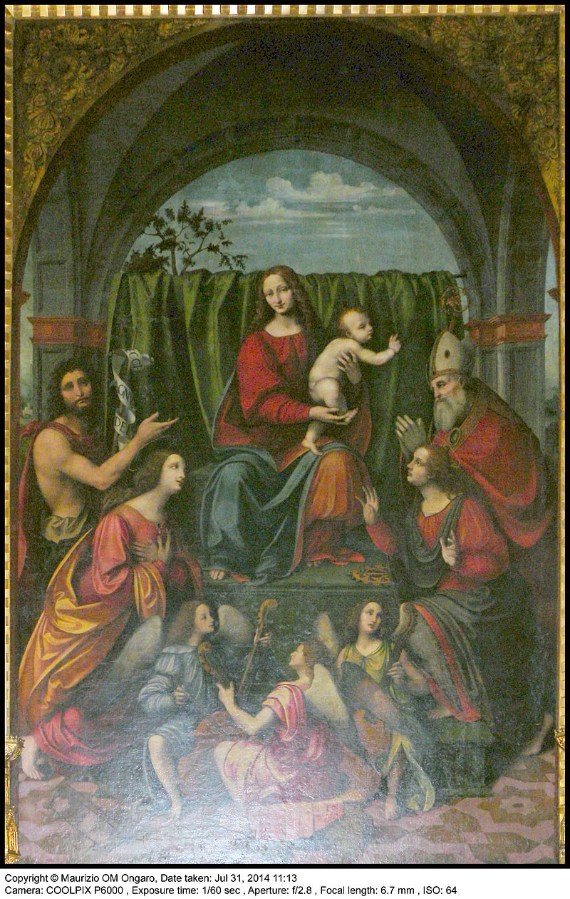 Basilica Sant'Eufemia (Milan) Madonna con Bambino e Sant