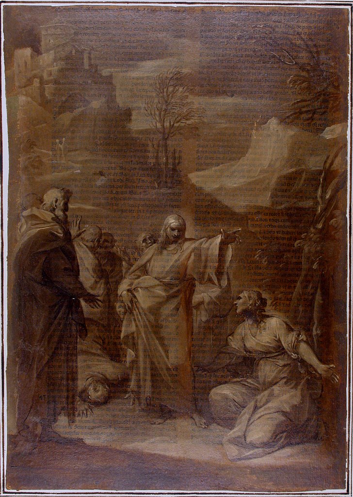 Giovan Gioseffo Dal Sole 70 Cristo e la donna cananea Metropolitan Museum