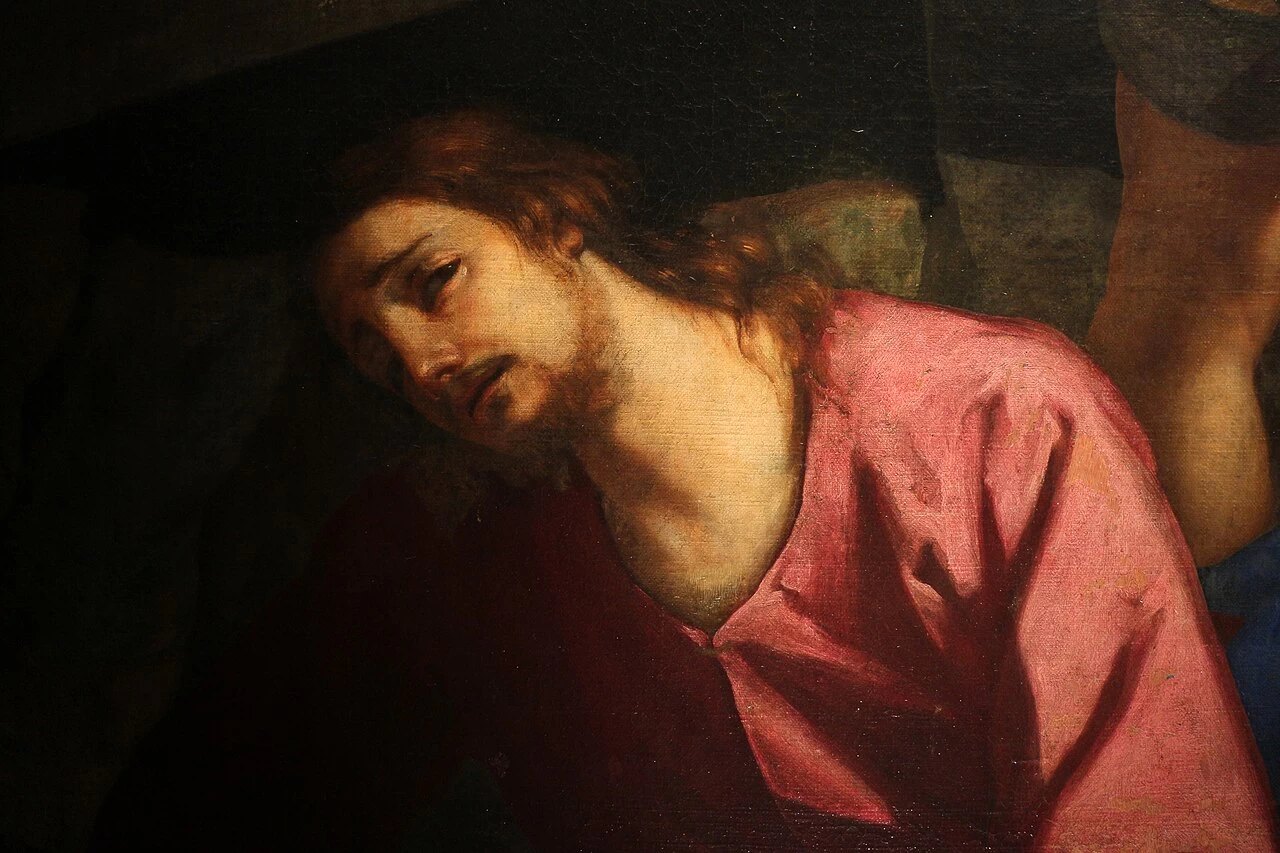 Vincenzo Dandini 78 Cristo caduto sotto la Croce Firenze Seminario Arcivescovile dettaglio