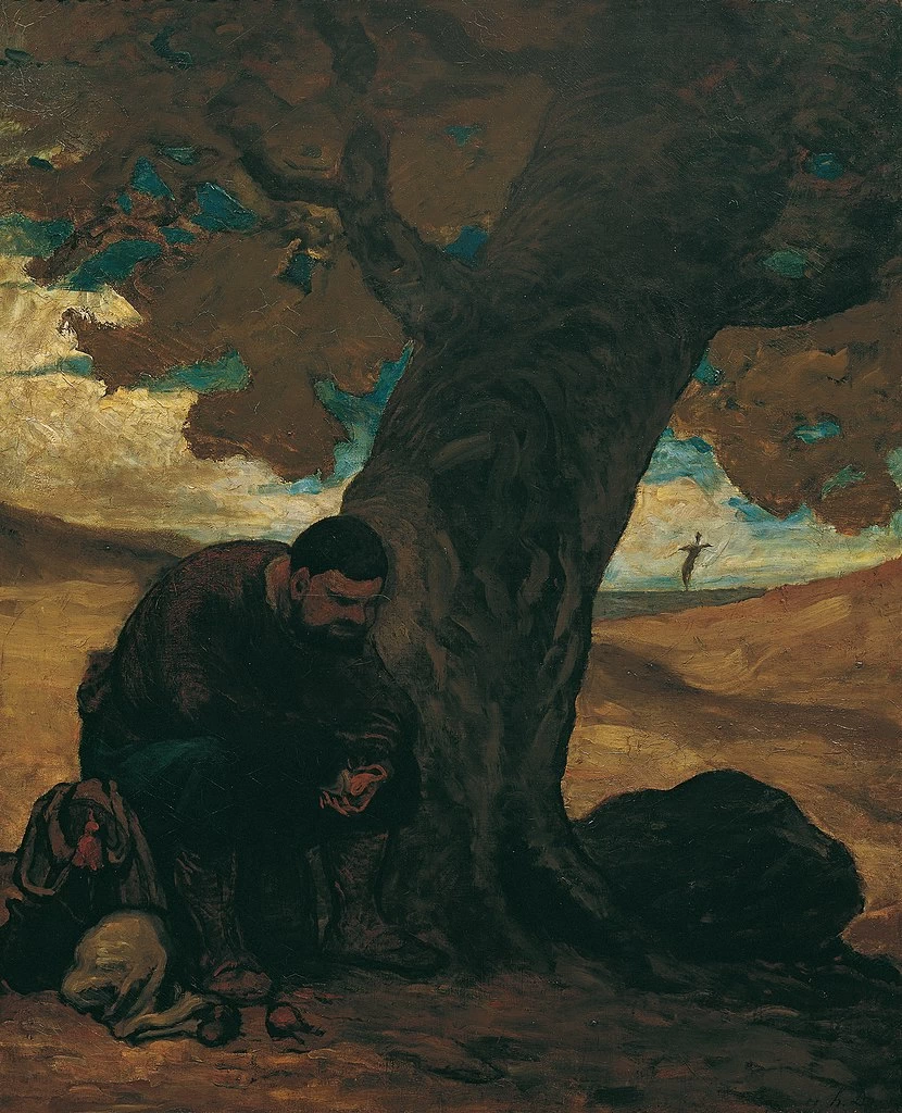 Honoré Daumier 186 Sancio Panza Österreichische Galerie Belvedere