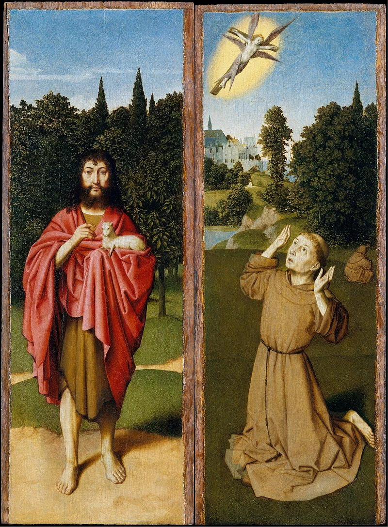 San Giovanni Battista e san Francesco - Metropolitan Museum of Art di New York