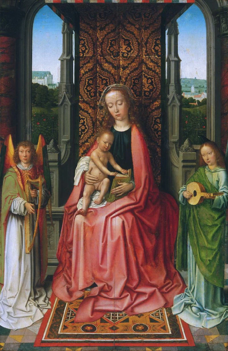 Vergine col Bambino e angeli - Museum of Art, Philadelphia