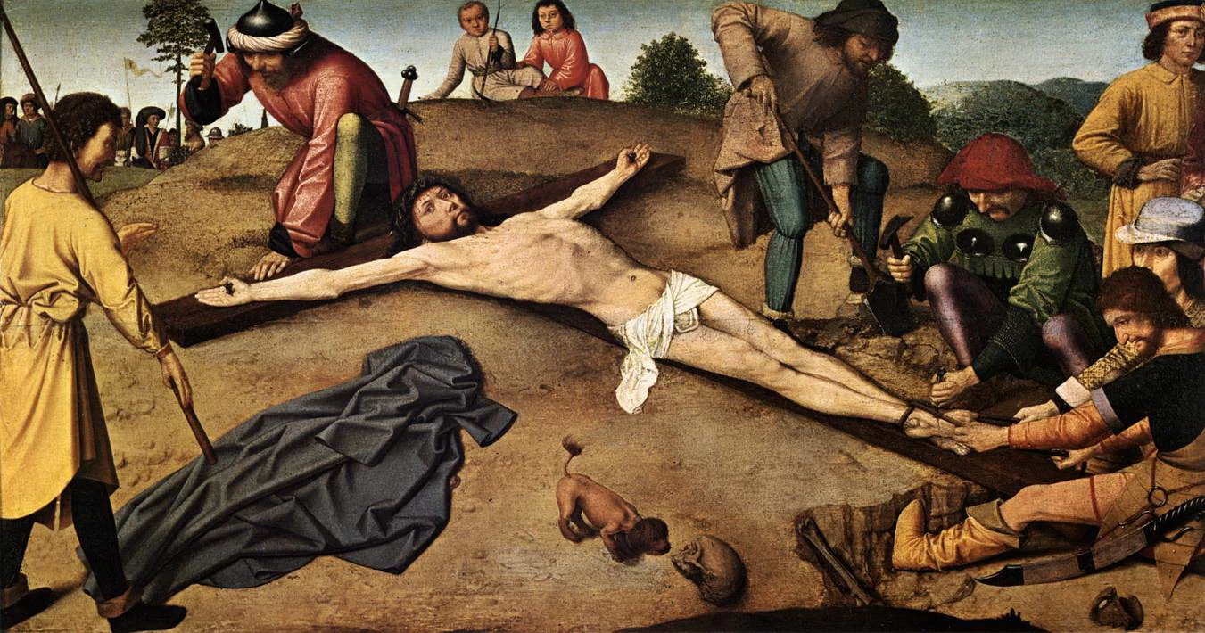 Cristo messo in croce - National Gallery Londra