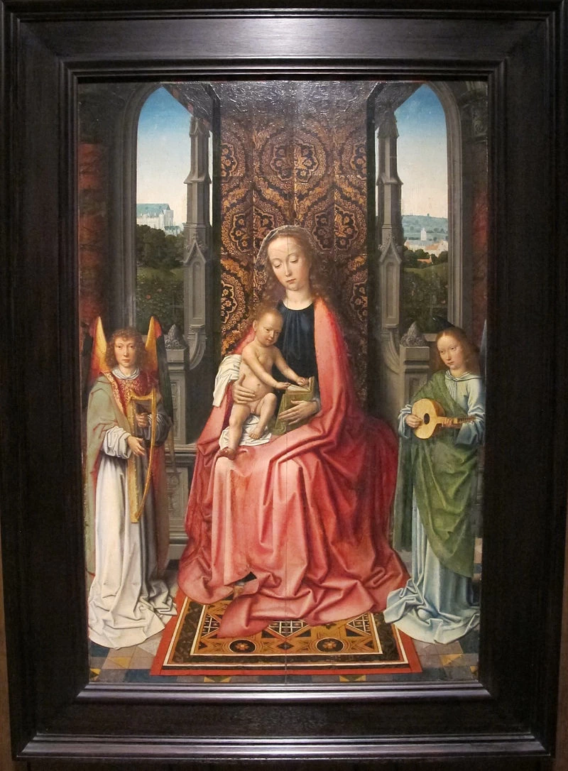 Madonna in trono con angeli - Philadelphia Museum of Art