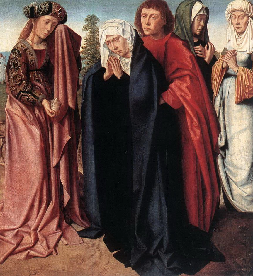 Maria con san Giovanni e le pie donne - Koninklijk Museum voor Schone Kunsten, Antwerp