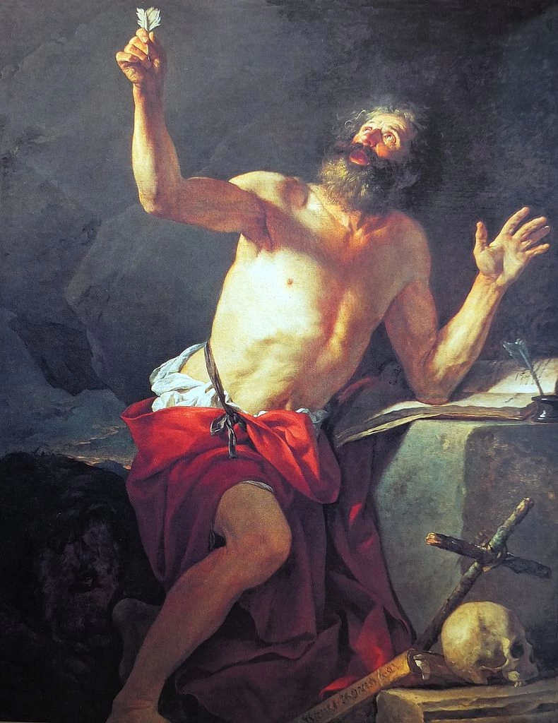 Jacques Louis David 142 San Girolamo Musée de la civilisation, Quebec