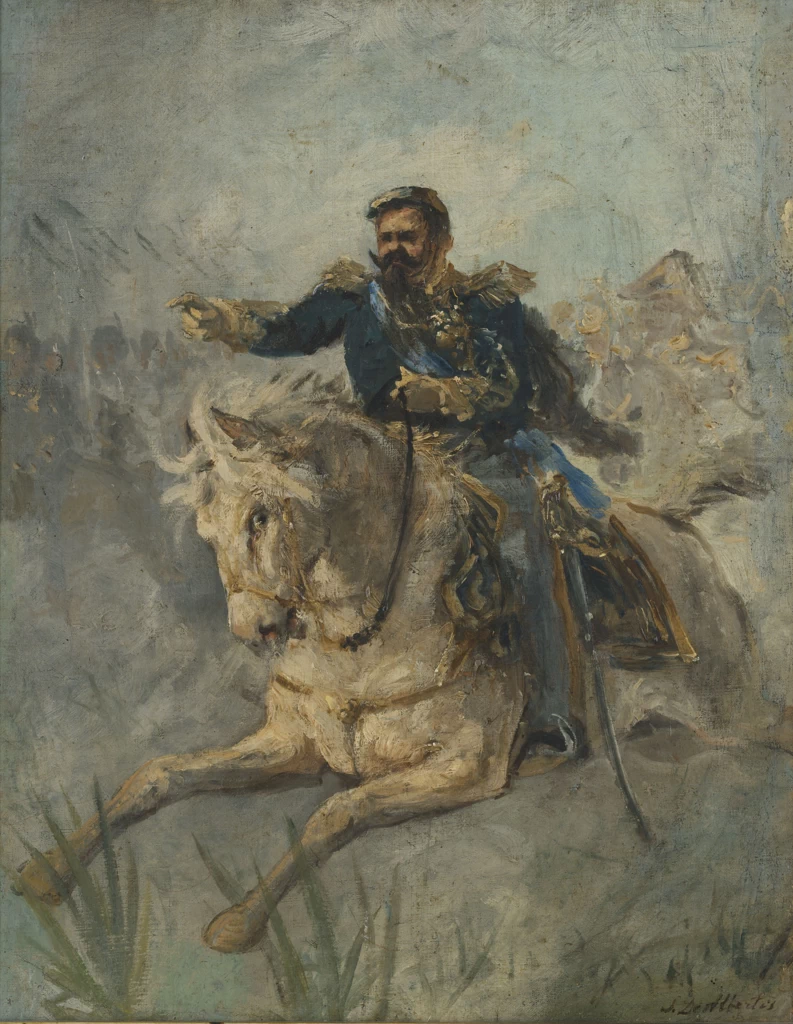 Sebastiano De Albertis 87 Vittorio Emanuele II di Savoia alla battaglia di San Martino