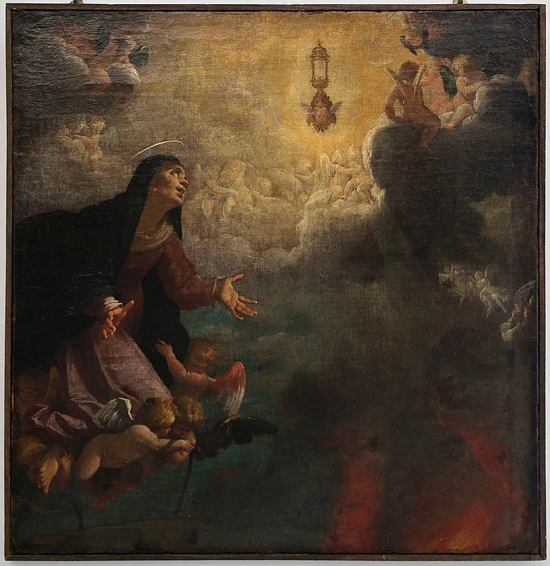 Madonna e anime purganti - Museo d'arte di Palazzo Gavotti