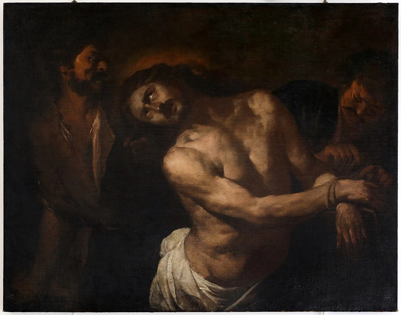 Orazio De Ferrari 11 Cristo alla colonna Museo d'arte di Palazzo Gavotti