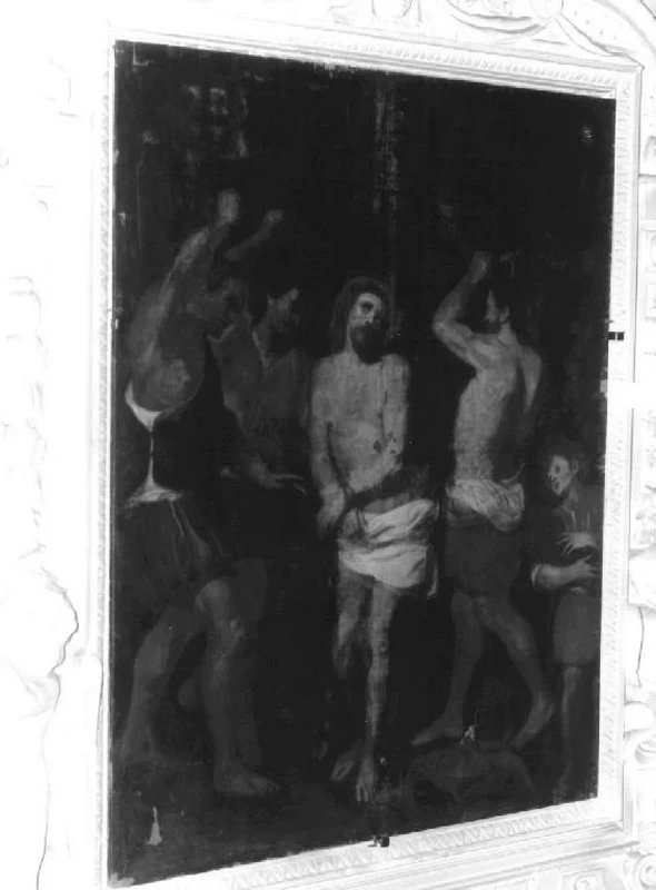 Orazio De Ferrari 30 flagellazione di Cristo Recco, Genova attribuito
