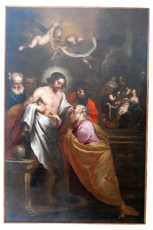 Orazio De Ferrari 35 Incredulità di S. Tommaso e Natività