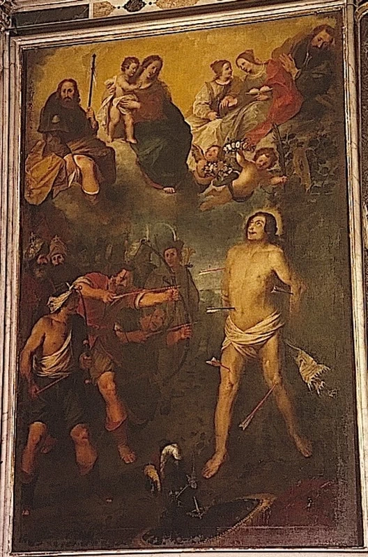 Orazio De Ferrari 58 Martirio di san Sebastiano