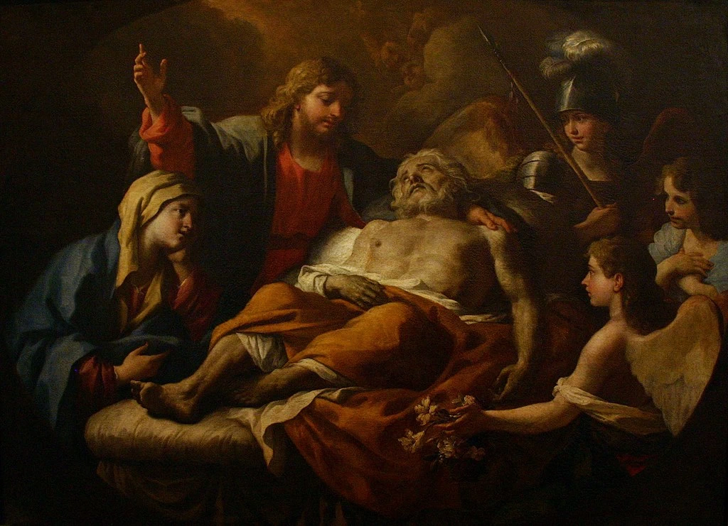 Paolo de Matteis 101 Morte di san Giuseppe Castel Nuovo Napoli