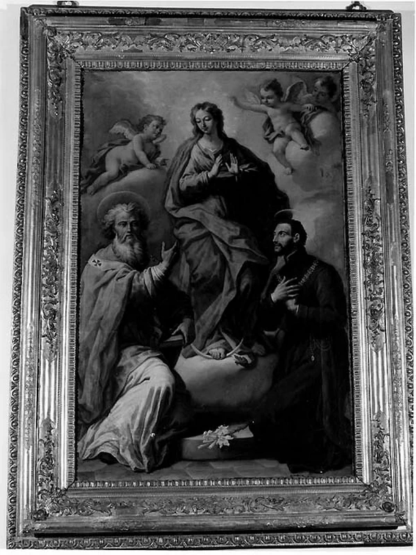 Paolo de Matteis 63 Immacolata Concezione tra San Nicola di Bari e San Gaetano da Thiene Bari