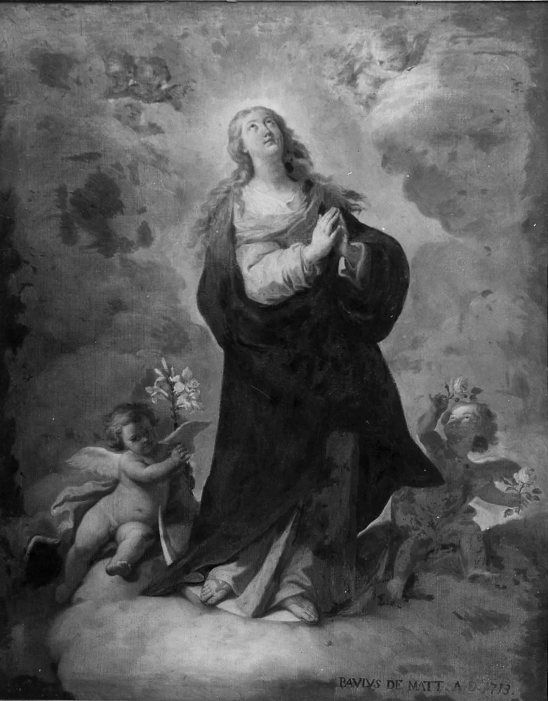 Paolo de Matteis 89 Madonna Immacolata Serrara Fontana, Napoli