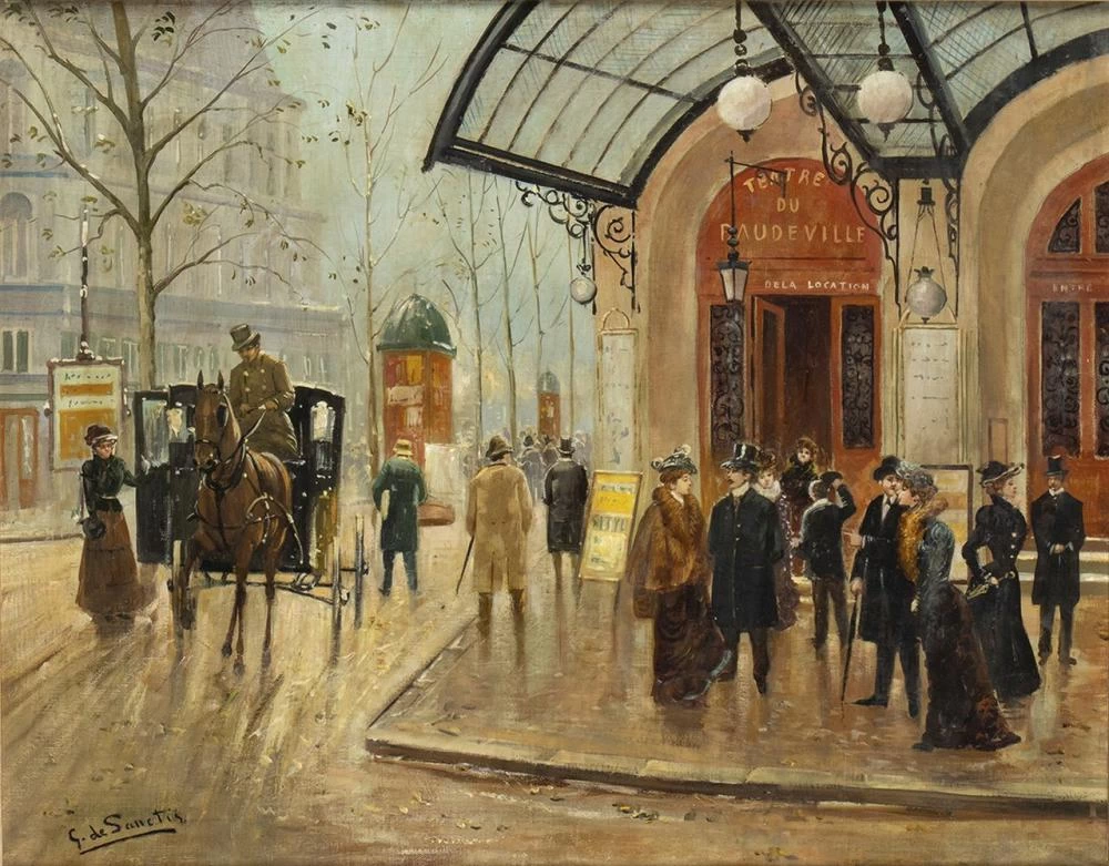 Giuseppe De Sanctis Boulevard parigino