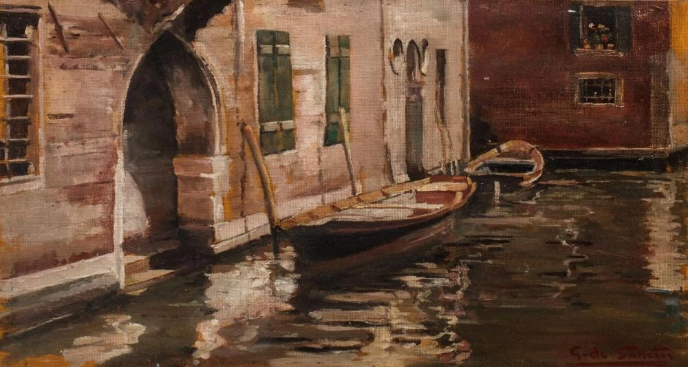 Giuseppe De Sanctis In laguna