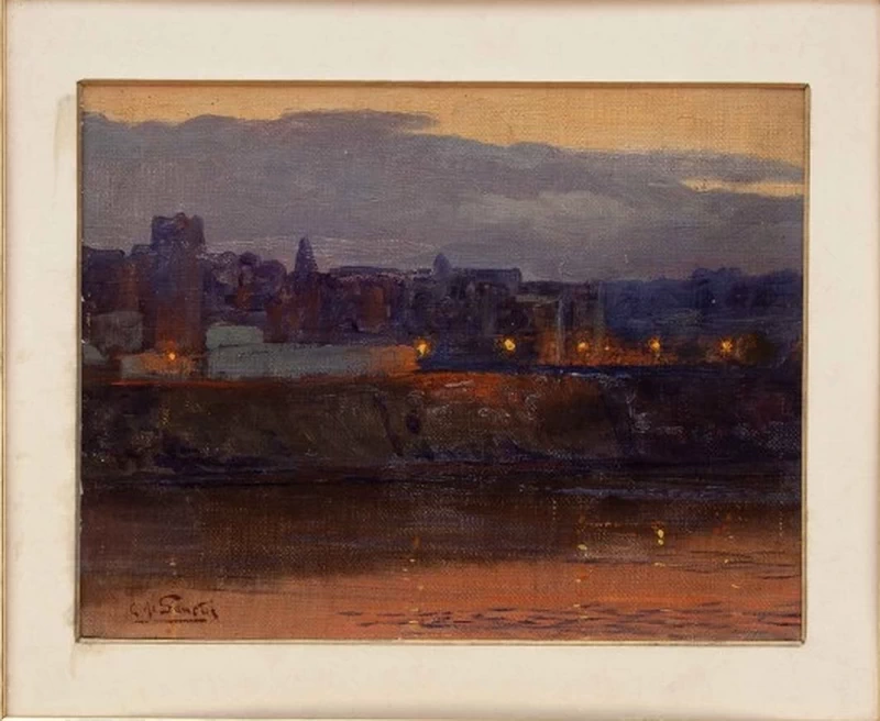 Giuseppe De Sanctis Luci in città 1