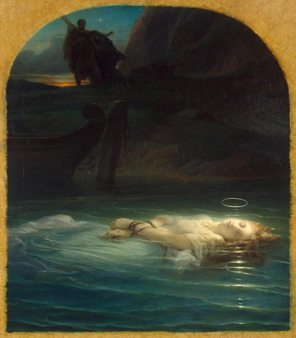 Paul Delaroche 35 La giovane martire Hermitage, San Pietroburgo