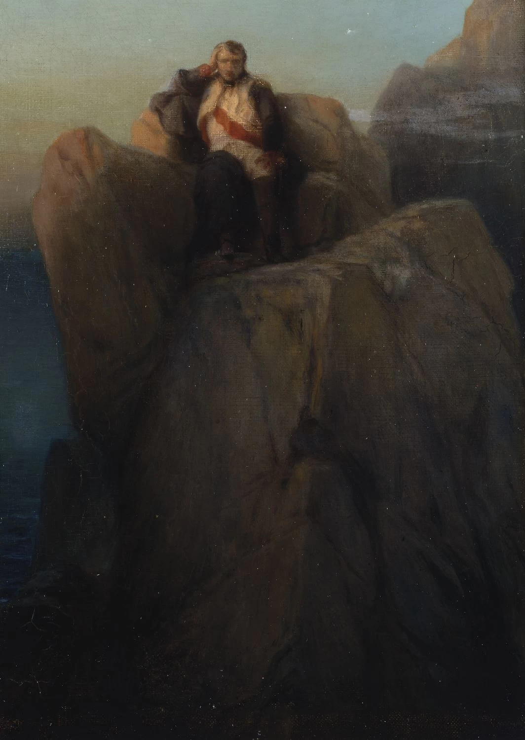 Paul Delaroche 60 Napoleone a Sant'Elena Royal Collection of the United Kingdom, Londra
