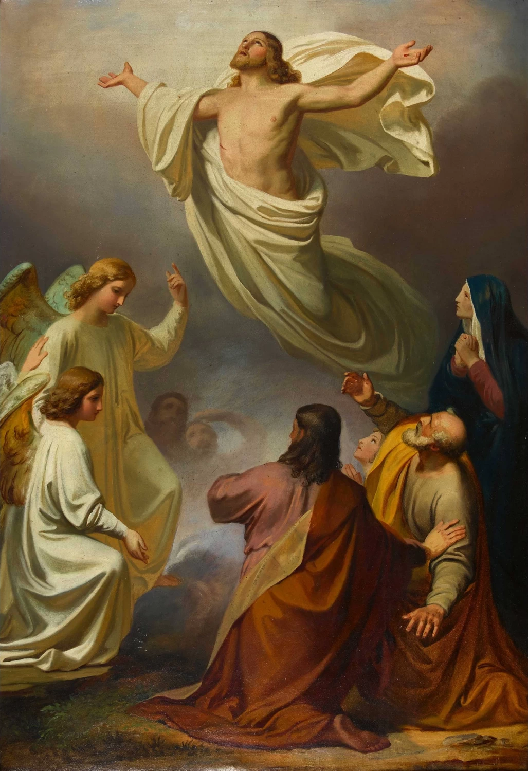 Melchior Paul von Deschwanden 3 Ascensione di Cristo