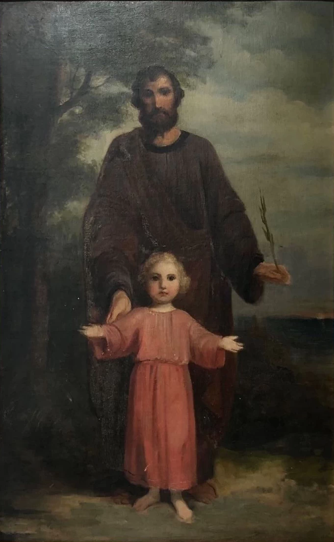 Melchior Paul von Deschwanden 47 San Giuseppe col Bambino