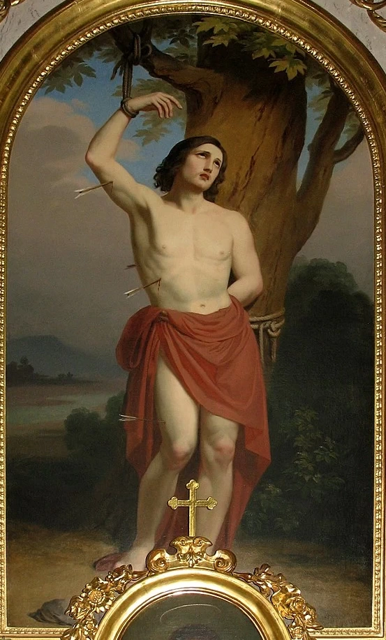 Melchior Paul von Deschwanden 50 San Sebastiano