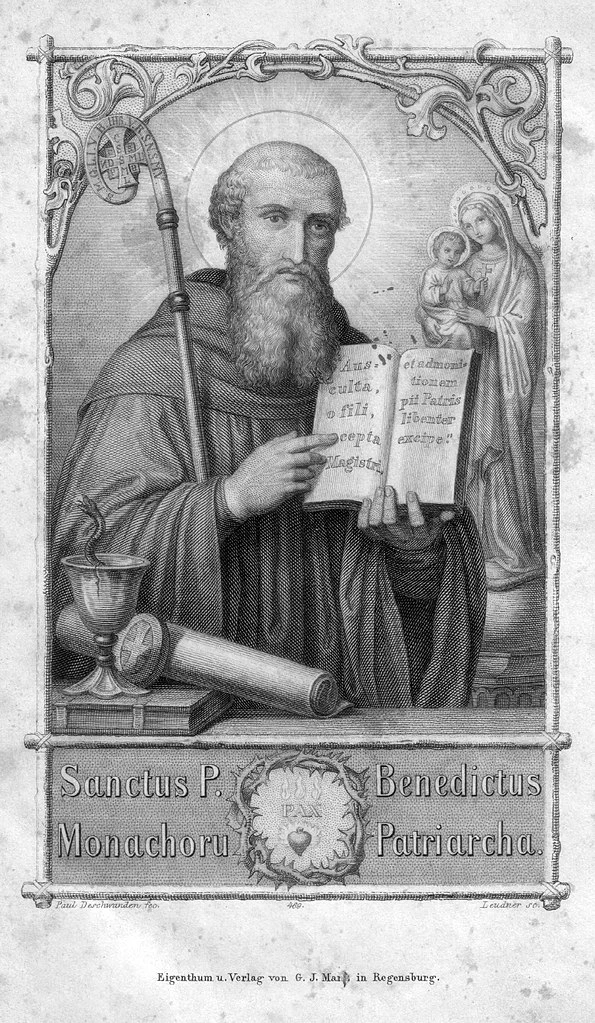 Melchior Paul von Deschwanden 53 Santo benedettino